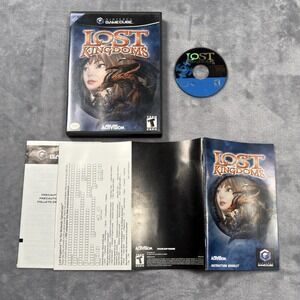 Lost Kingdoms (Nintendo GameCube, 2002) CIB Manual Registation Card TESTED